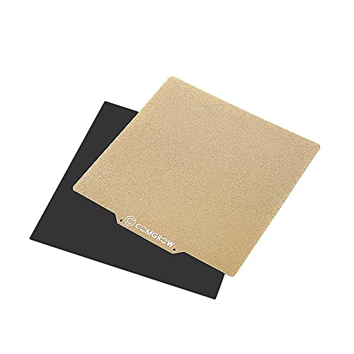 COMGROW PEI Sheet 235x235mm, Pei Druckplatte for Creality Ender 3 Pro/Ender 3 V2/Ender 3 S1/Ender 3 S1 Pro/Ender 3 Neo/Ender 3 V2 Neo/Voxelab Aquila 3D Drucker von Comgrow