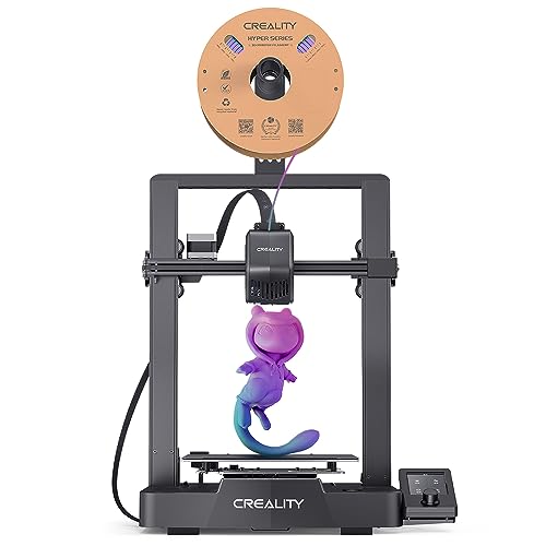 Offizieller Creality Ender 3 V3 SE 3D Drucker mit 250mm/s Druckgeschwindigkeit CR Touch Strain Sensor für Auto Leveling Sprite Direct Extruder Dual Z-Achse und Y-Achse Druckgröße 8.6 * 8.6 * 9.8in von Comgrow