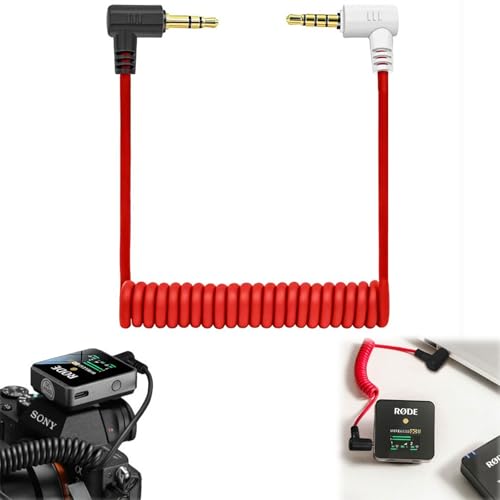 Comioke 3,5mm TRS TRRS Mikrofonkabel Adapter,TRS auf TRRS Mikrofon Adapterkabel,Mikrofonadapter auf Adapter Ersatz Kompatibel mit Rode VideoMic,VideoMicro,BOYA Mikrofon - 60cm,Rot,Stecker auf Stecker Comioke 3,5mm TRS TRRS Mikrofonkabel Adapter,TRS auf TRRS Mikrofon Adapterkabel,Mikrofonadapter auf Adapter Ersatz Kompatibel mit Rode VideoMic,VideoMicro,BOYA Mikrofon - 60cm,Rot,Stecker auf Stecker von Comioke