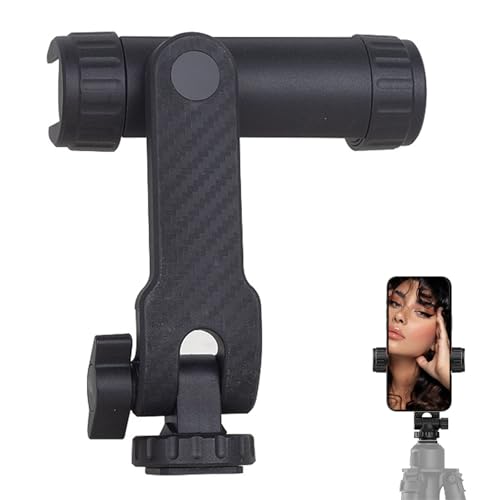Handy Stativ Adapter, Handyhalterung Stativ, Universal Handy Stativ Adapter, Stativ Smartphone Halterung, Handy Stativhalterung Adapter, Smartphone Stativ Adapter mit 2 Kaltschuh, 1/4 Zoll Handy Stativ Adapter, Handyhalterung Stativ, Universal Handy Stativ Adapter, Stativ Smartphone Halterung, Handy Stativhalterung Adapter, Smartphone Stativ Adapter mit 2 Kaltschuh, 1/4 Zoll von Comioke