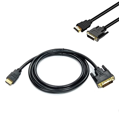 HDMI DVI Konverter, DVI Auf HDMI Konverter, HDMI Auf DVI Adapter Kabel, DVI Auf HDMI Kabel, DVI Auf HDMI Kabel Flexibles, HDMI Zu DVI Und DVI Auf HDMI, HDMI Auf DVI Kabel 1,5m Bidirektional(24+1) von Comioke