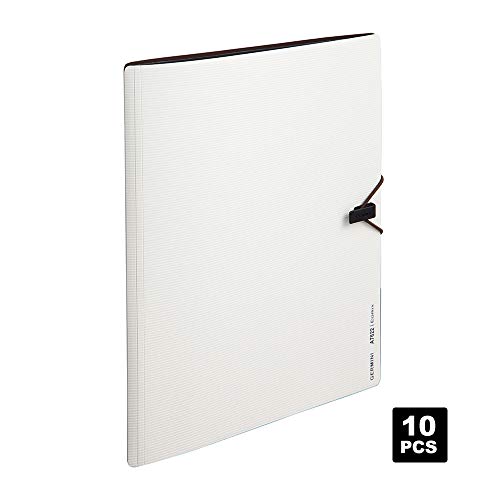 Comix Funktionale Taschenmappe 6 Taschen Klares Buchpaket 10-A7622 (Weiß) von Comix