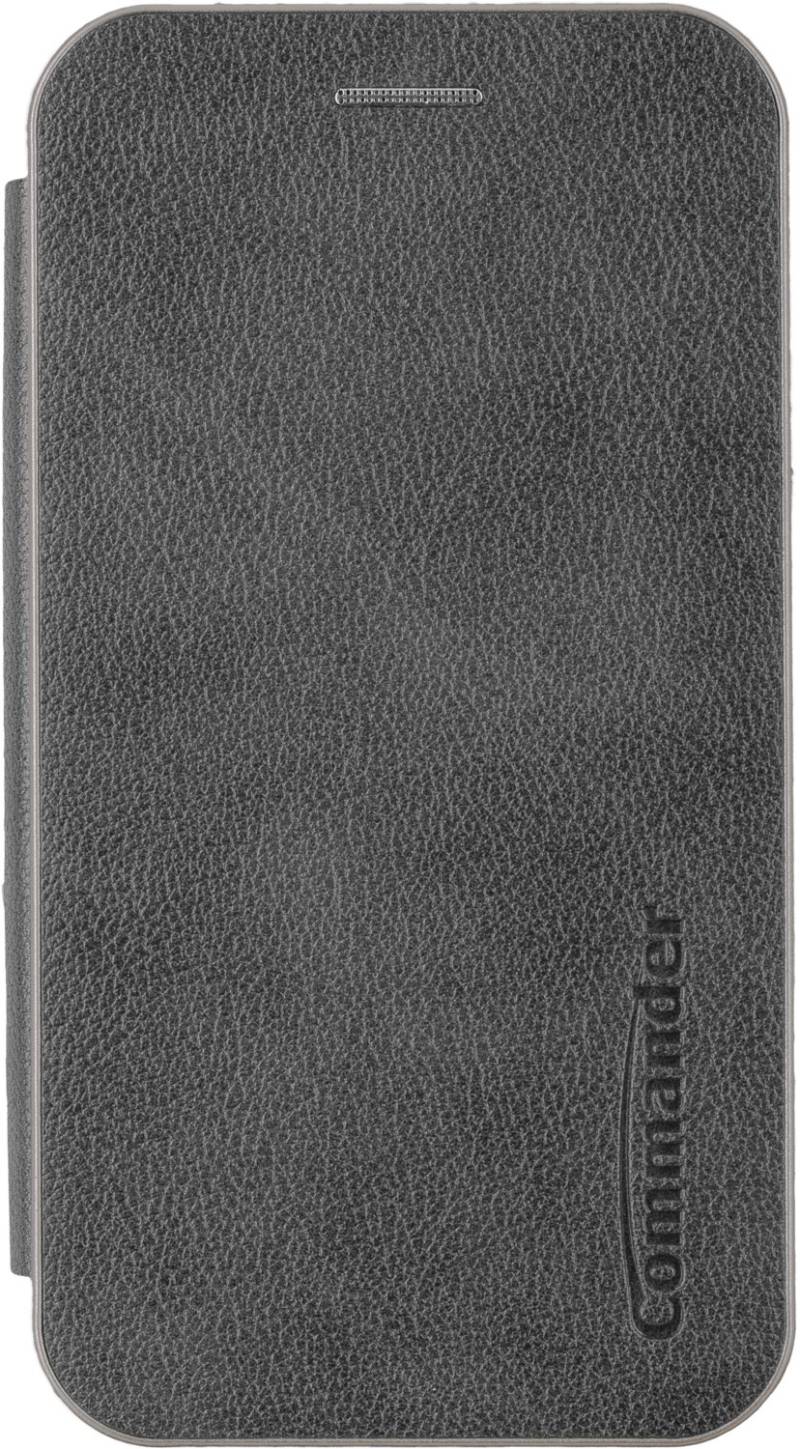 CURVE Book Case DELUXE für Galaxy S24 grau von Commander