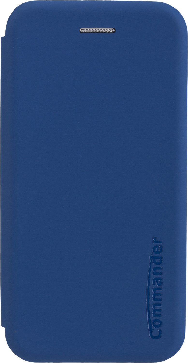 Book Case CURVE Soft Touch für iPhone 7/8 maritim blau von Commander