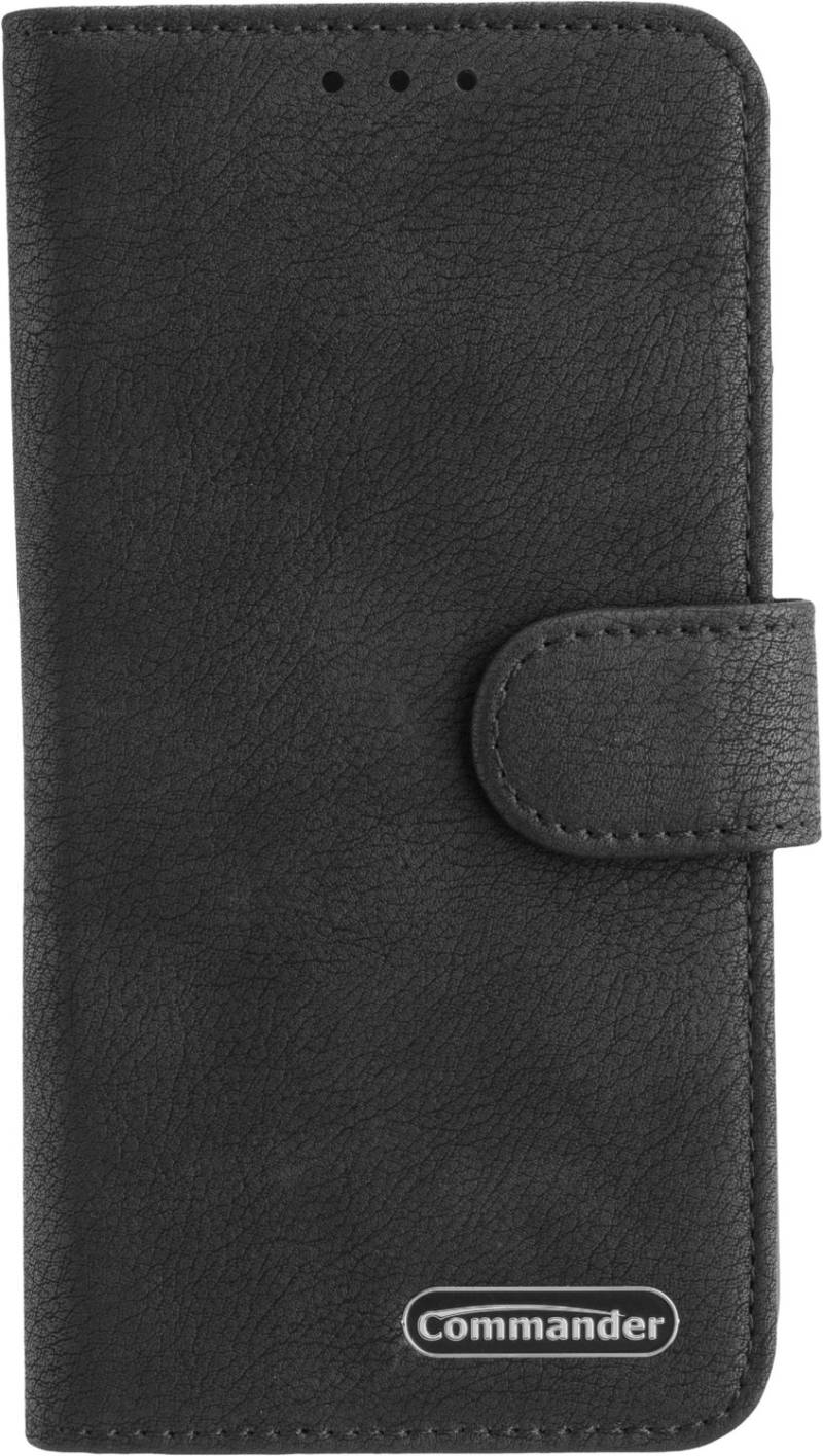 Book Case Elite für Xiaomi Redmi Note 13 schwarz von Commander