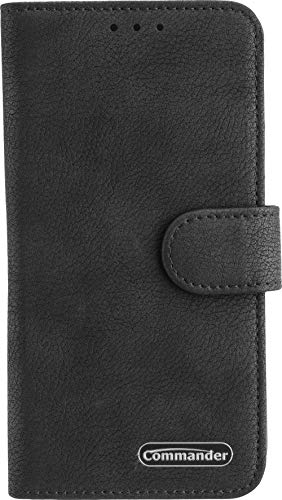 COMMANDER Book CASE Elite Black für Xiaomi Redmi Note 13 4G von Commander