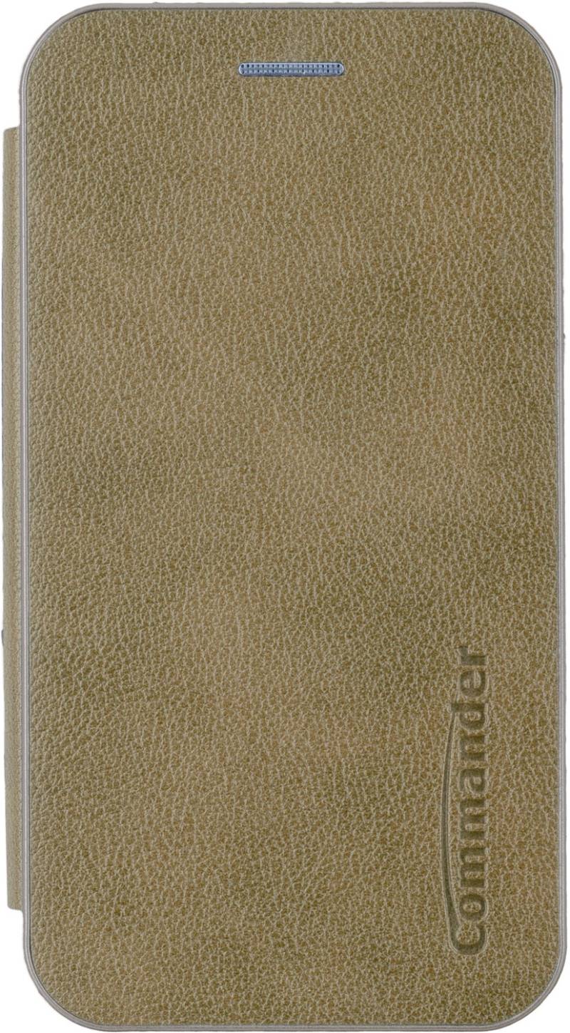 CURVE Book Case DELUXE für iPhone 13/14 Elegant Royal Gold von Commander