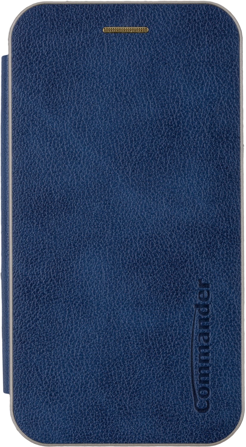 CURVE Book Case DELUXE für iPhone 13 Elegant Royal Blue von Commander