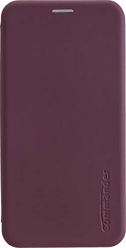 Commander Book Case Curve für Samsung A217 Galaxy A21s Soft Touch Bordeaux von Commander
