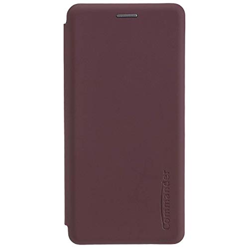 Commander Book Case Curve für Samsung A505 Galaxy A50/ A307 Galaxy A30s Soft Touch Bordeaux von Commander