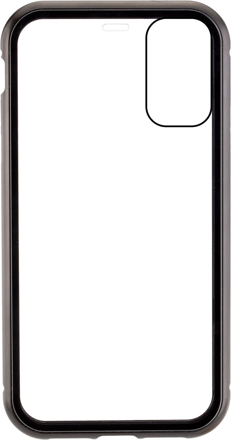 MAGNET COVER Duo Glas für Galaxy A41 schwarz von Commander