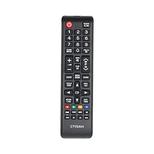 Common TV CTVSA04 Universal-Fernbedienung für Samsung-Fernseher, ohne Konfiguration, ergonomisch Common TV CTVSA04 Universal-Fernbedienung für Samsung-Fernseher, ohne Konfiguration, ergonomisch von Common TV
