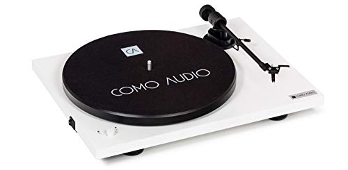 Como Audio: Bluetooth Turntable (Piano White) von Como Audio