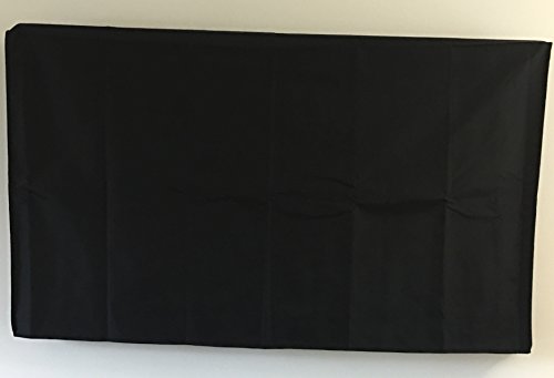 139,7 cm Flachbild-TV – Outdoor wasserabweisend schwarz, ideal für LCD und Plasma TV – 133,3 cm W x 10,8 cm H x 81,3 cm H von Comp Bind Technology