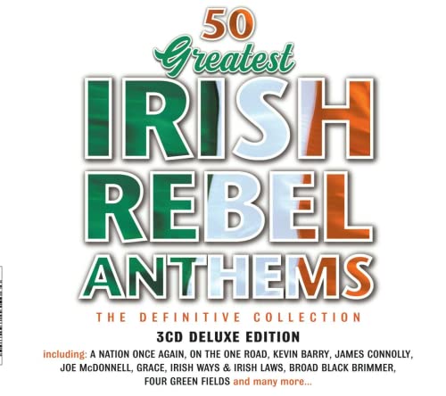 5O GREATEST IRISH REBEL ANTHEMS CD set Digi Pack Limited 3CD Deluxe Edition von Compact Disc