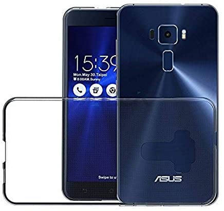 Compatibile Für Asus Zenfone 3 (ZE520KL) Z017D Z017DA Z017DB (5.2) Schutzhülle Cover Case Silikon Gel Flexible TPU Schutz + Displayschutzfolie aus gehärtetem Glas 9H von Compatibile