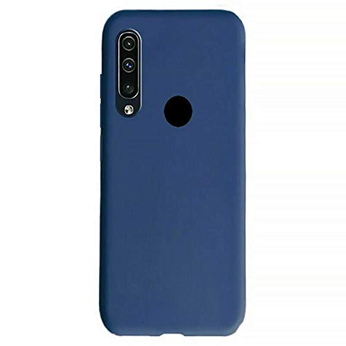 Kompatibel für Alcatel 1S (2020)/ Abdeckung Tasten Schutzhülle Gel Silikon TPU weich matt Ultra Soft Slim Case Blau von Compatibile