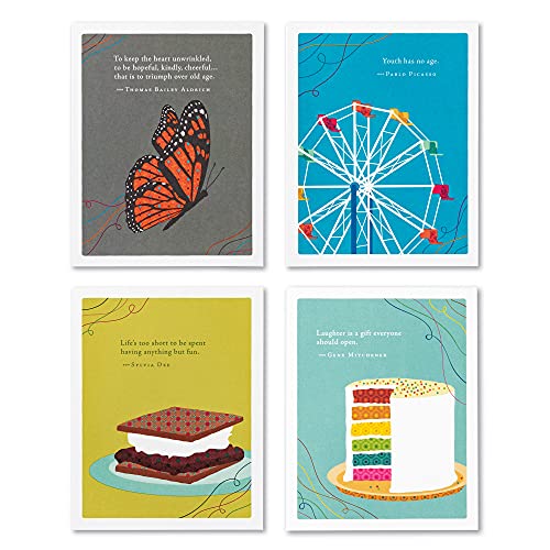 Compendium Positively Green Geburtstagskarten-Set (Designgruppe 4) von Compendium