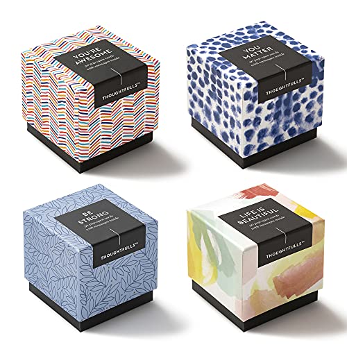 Compendium ThoughtFulls Pop-Open-Karten – 4er-Pack mit You're Awesome, You Matter, Be Strong, Life Is Beautifulls, 120 Pop-Open-Karten mit jeweils einer anderen Nachricht im Inneren Compendium ThoughtFulls Pop-Open-Karten – 4er-Pack mit You're Awesome, You Matter, Be Strong, Life Is Beautifulls, 120 Pop-Open-Karten mit jeweils einer anderen Nachricht im Inneren von Compendium