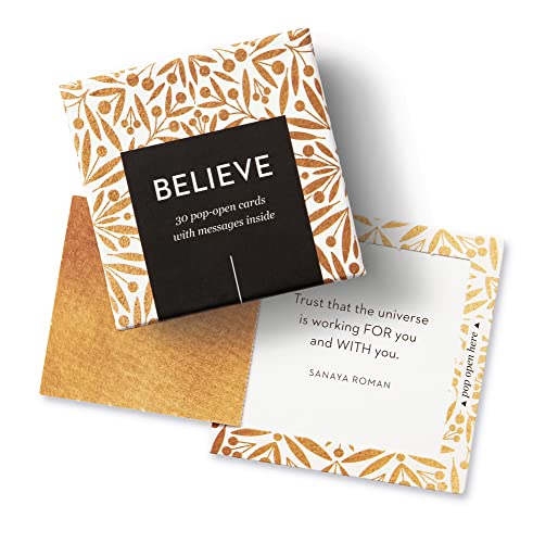 Compendium ThoughtFulls Pop-Open-Karten – Believe – 30 Pop-Open-Karten mit jeweils einer anderen inspirierenden Botschaft im Inneren Compendium ThoughtFulls Pop-Open-Karten – Believe – 30 Pop-Open-Karten mit jeweils einer anderen inspirierenden Botschaft im Inneren von Compendium