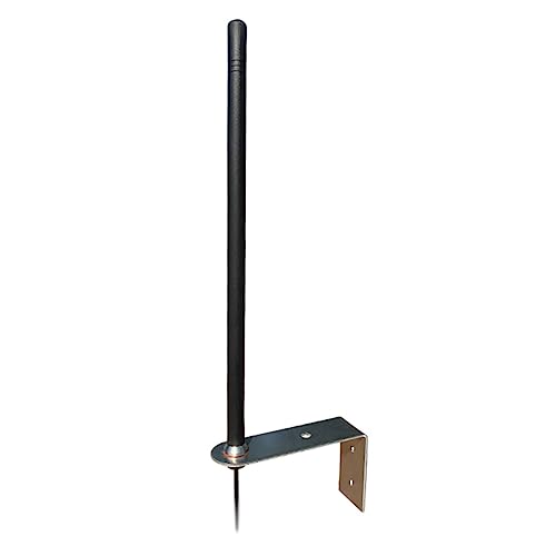 Comphic Universal-Antenne, 433 MHz, schwarz, für Garagentor, Signalverstärker, Radio, Repeater, außen, wasserdicht, 433,92 MHz, Gate Control Antenne von Comphic