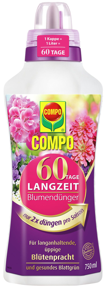 COMPO 60 Tage Langzeit Blumendünger, 750 ml von Compo