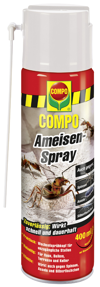 COMPO Ameisen-Spray, 400 ml Spraydose von Compo
