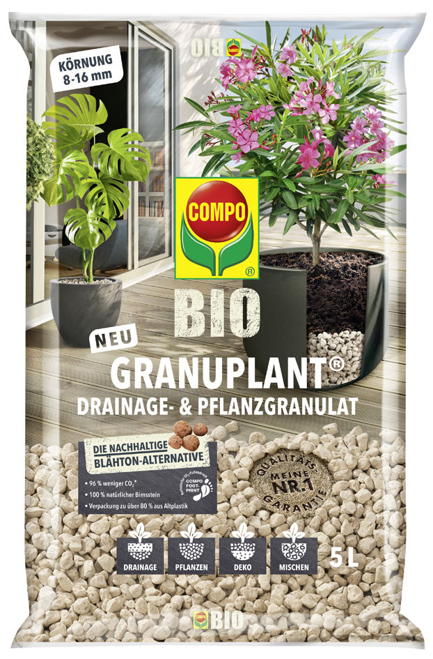 COMPO BIO GRANUPLANT Drainage- & Pflanzgranulat, 10 Liter COMPO BIO GRANUPLANT Drainage- & Pflanzgranulat, 10 Liter von Compo