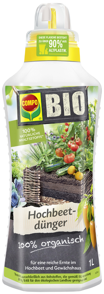 COMPO BIO Hochbeetdünger, 1 Liter Dosierflasche COMPO BIO Hochbeetdünger, 1 Liter Dosierflasche von Compo
