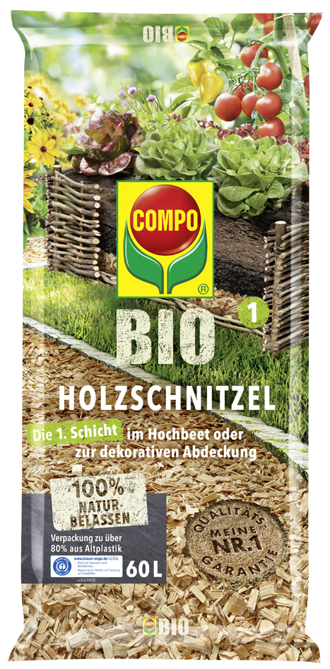 COMPO BIO Holzschnitzel, 60 Liter COMPO BIO Holzschnitzel, 60 Liter von Compo
