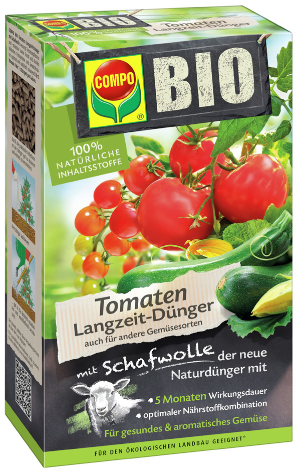 COMPO BIO Tomaten Langzeit-Dünger mit Schafwolle, 750 g COMPO BIO Tomaten Langzeit-Dünger mit Schafwolle, 750 g von Compo