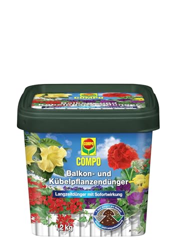 COMPO Balkon- und Kübelpflanzendünger 1,2 kg COMPO Balkon- und Kübelpflanzendünger 1,2 kg von Compo