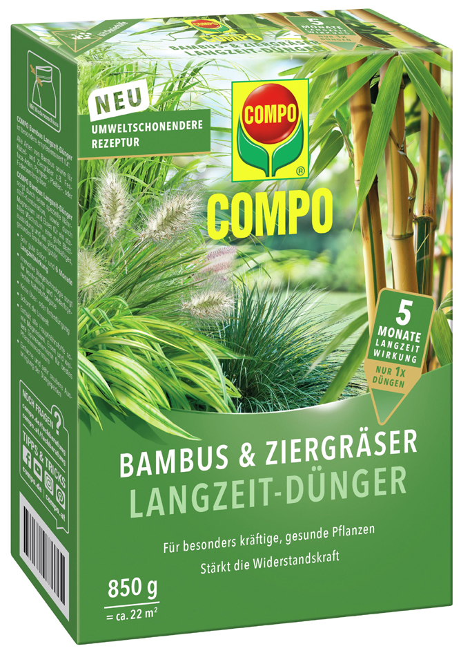 COMPO Bambus- und Ziergräser Langzeit-Dünger, 850 g von Compo