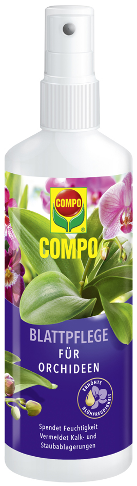 COMPO Blattpflege für Orchideen, 250 ml Pumpspray von Compo