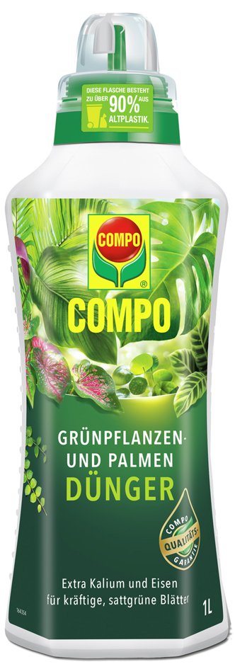COMPO Grünpflanzen- und Palmendünger, 1 Liter von Compo