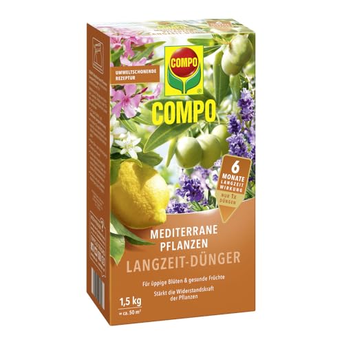 COMPO Mediterrane Pflanzen Langzeit-Dünger 1,5 kg von Compo