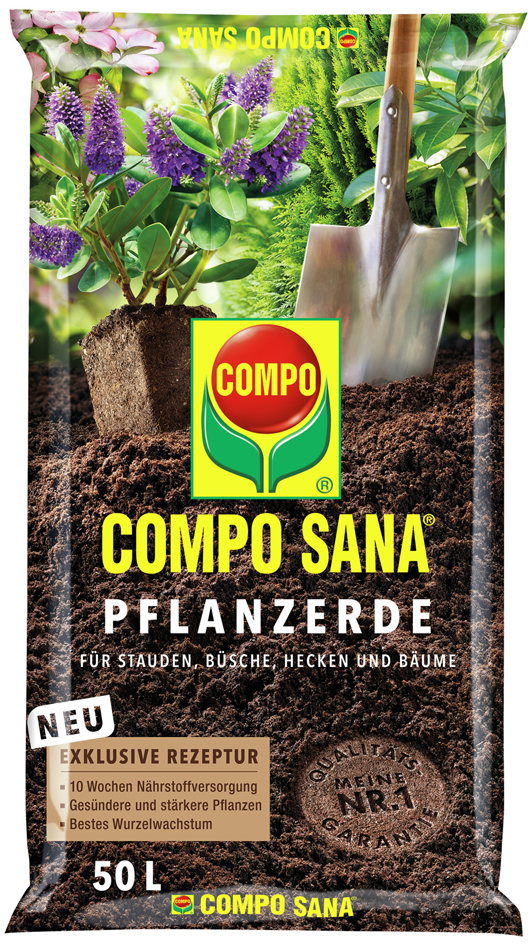 COMPO SANA Pflanzerde, 50 Liter von Compo