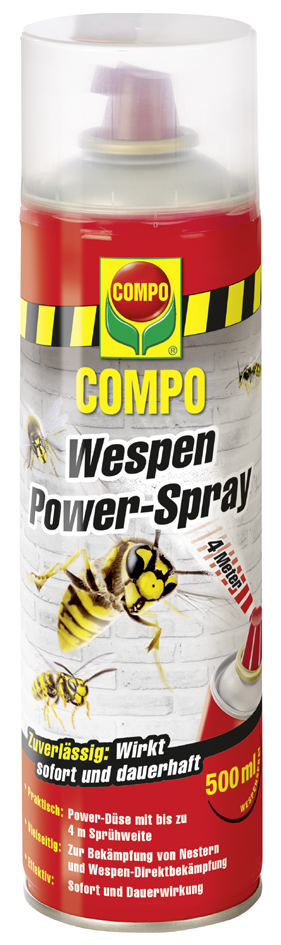 COMPO Wespen Power-Spray, 500 ml Spraydose COMPO Wespen Power-Spray, 500 ml Spraydose von Compo
