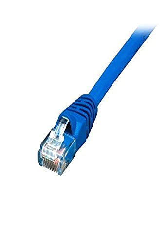 Comprehensive Cable Cat6-14BLU Patchkabel, 550 MHz, Knickschutz, Blau von Comprehensive Cable