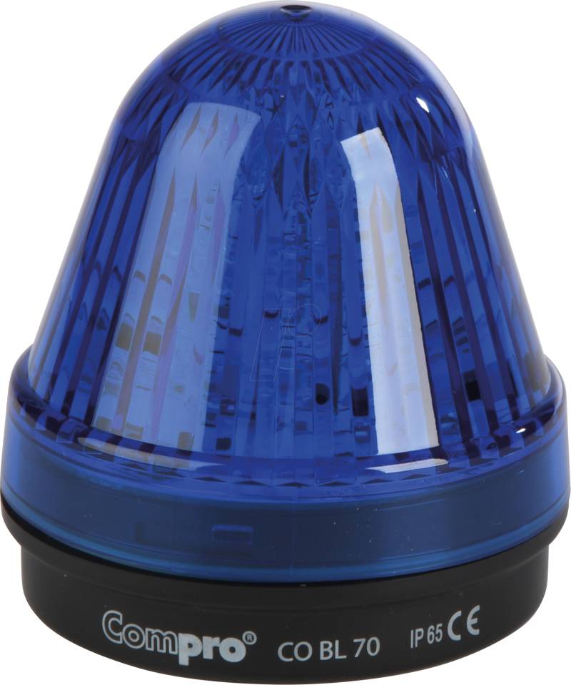 COBL70BL0242F - LED-Signalleuchte CO BL 70, blau, 2 F von Compro