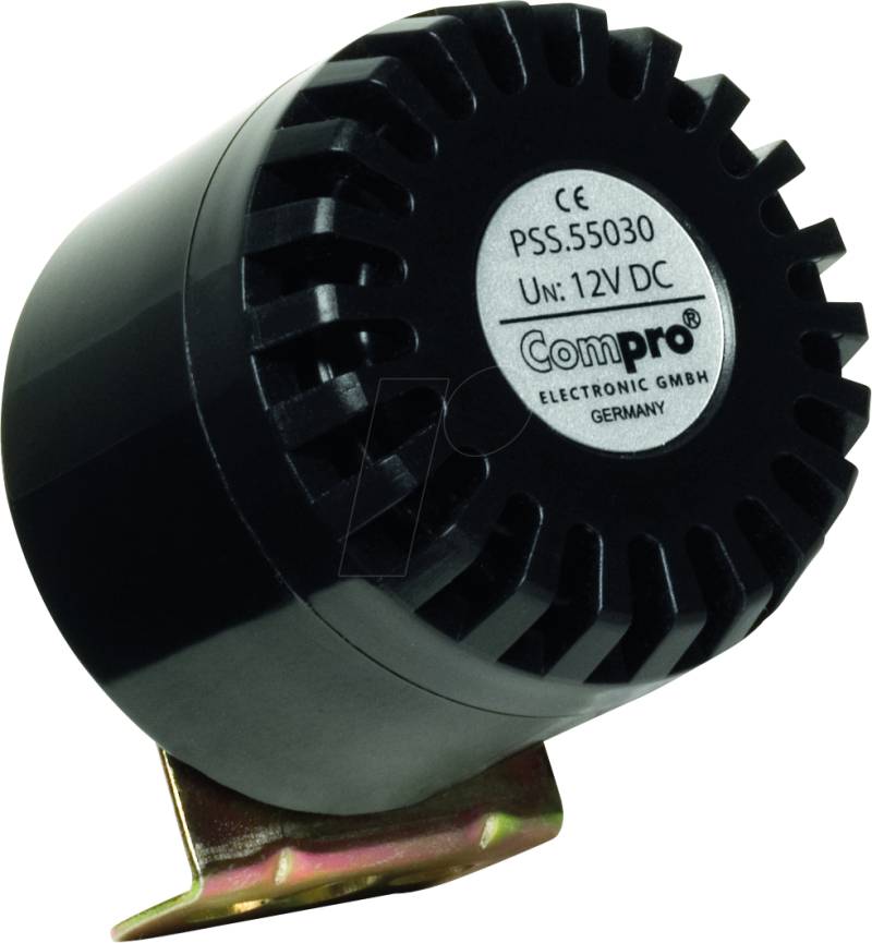 PSS55080B DT - PSS, schwarz, 30-80 V DC, Dauerton von Compro