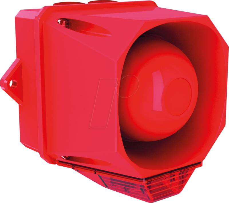 X10CEMAR1RL - X10 Maxi AV, rot, rote Linse, 9-60V AC/DC von Compro