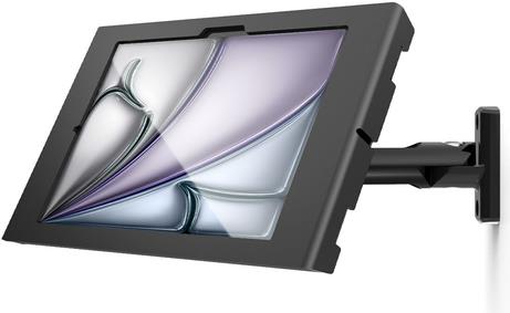 Compulocks iPad Pro M4 13 (2024), Apex Enclosure Core Stand - Gehäuse - schraubbar - für Tablett - verriegelbar - hochwertiges Aluminium - Schwarz - Bildschirmgröße: 33,02 cm (13) - Thekenbereich, Wandmontage - für Apple 13-inch iPad Pro M4 Wi-Fi, M4 Wi-Fi + Cellular (827B11APXB) von Compulocks