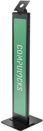 Compulocks BrandMe - Aufstellung - für Tablethalterung - Branding-fähig - Metall - Schwarz - Bildschirmgröße: bis zu 61 cm (bis zu 24 Zoll) (140BLK01-EU) von Compulocks