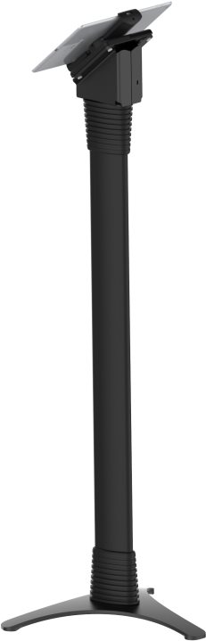 Compulocks Cling Adjustable Universal Tablet Floor Stand - Aufstellung - für Tablett - verriegelbar - hochwertiges Aluminium - Schwarz - Bildschirmgröße: bis zu 33 cm (bis zu 33,00cm (13) ) - Bodenaufstellung von Compulocks