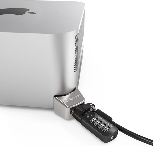 Compulocks Mac Studio Secure Lock Slot Adapter With Combination Lock - Sicherheitskabel/Schloss-Set - für Apple Mac Studio (Anfang 2022) von Compulocks