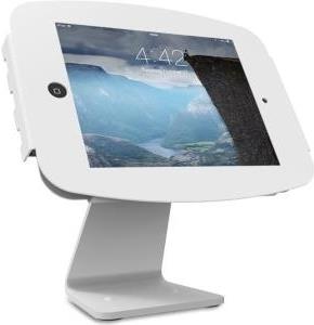 Compulocks iPad Secure Space Enclosure with Rotating 360° Kiosk White - Aufstellung für Tablett - Aluminium - weiß - für Apple iPad (3. Generation), iPad 2, iPad Air, iPad Air 2, iPad with Retina display (B-Ware) von Compulocks