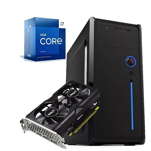 BUSTER Computersparts Desktop-PC | Intel Core i7-13700F | 32GB RAM | SSD NVMe 2TB + 18 TERA SATA | Nvidia GTX 1630 4GB | DVD Windows 11 Pro Garantierte Rechenleistung von Computers Parts