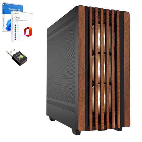 Desktop-PC i7 bis zu 4,60 GHz - RAM 32 GB - SSD 2 TB Nvme - Windows 11 Pro - Office 2021 - WiFi USB - HDMI - Stil und Design Garantie 36 Monate von Computers Parts