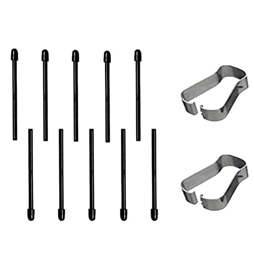 WETPET (10 StüCk) Markierungsstiftspitzen/Spitzen für Remarkable 2 Stylus Pen Ersatzspitzen/Spitzen Weich (Schwarz) von Comyglog